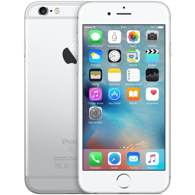 

Apple iPhone 6s Как новый Серебристый, 128 Гб