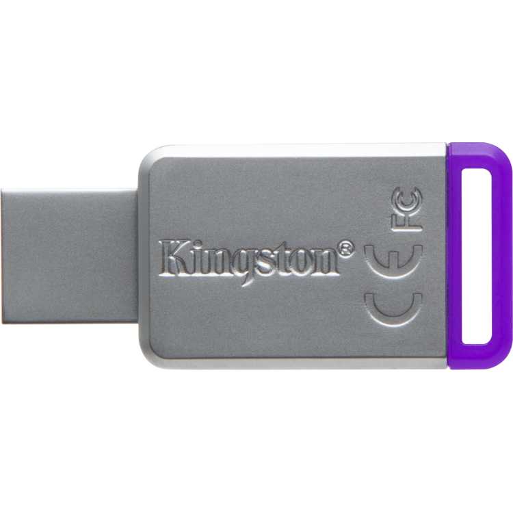 Kingston DT50 8Гб, металл, USB 3.1