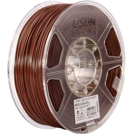 ESUN ABS175C1 Коричневый, Картридж ABS в катушке, Стандартная, нет