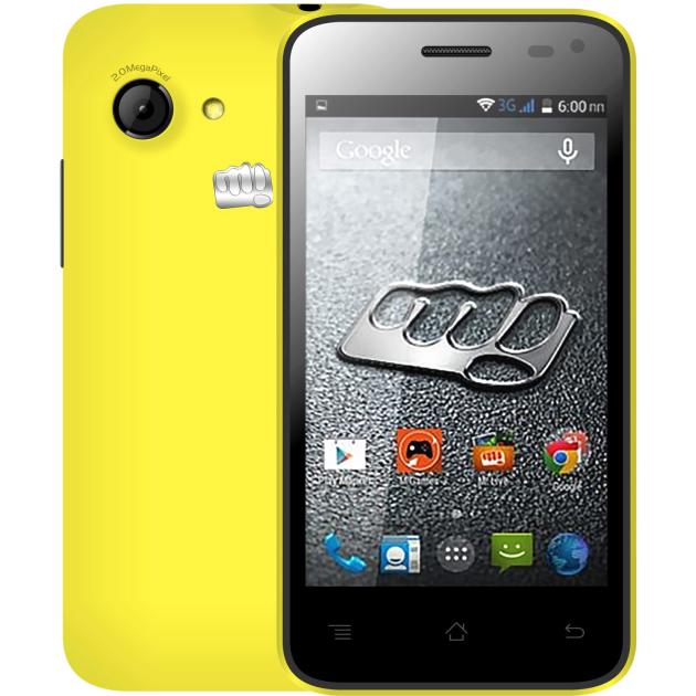 

Micromax BOLT A79 Желтый