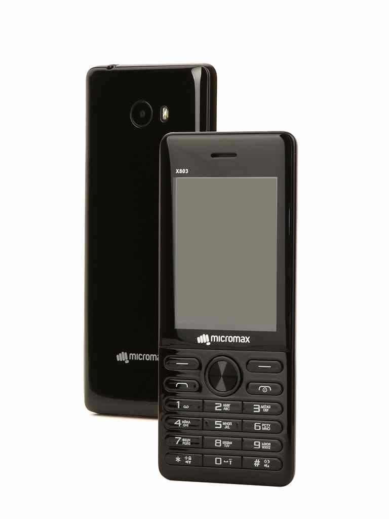 Предзаказ мобильного телефона Micromax X803, цена. Цвет черный