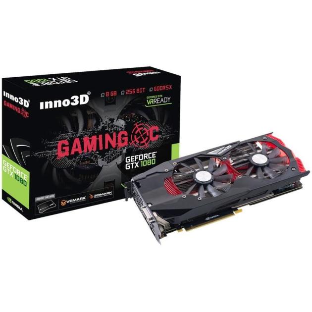 

Inno3D iChiLL GeForce GTX 1080 HerculeZ X4 GDDR5X 8192Мб, GDDR5X, PCI-E 16x 3.0, Retail