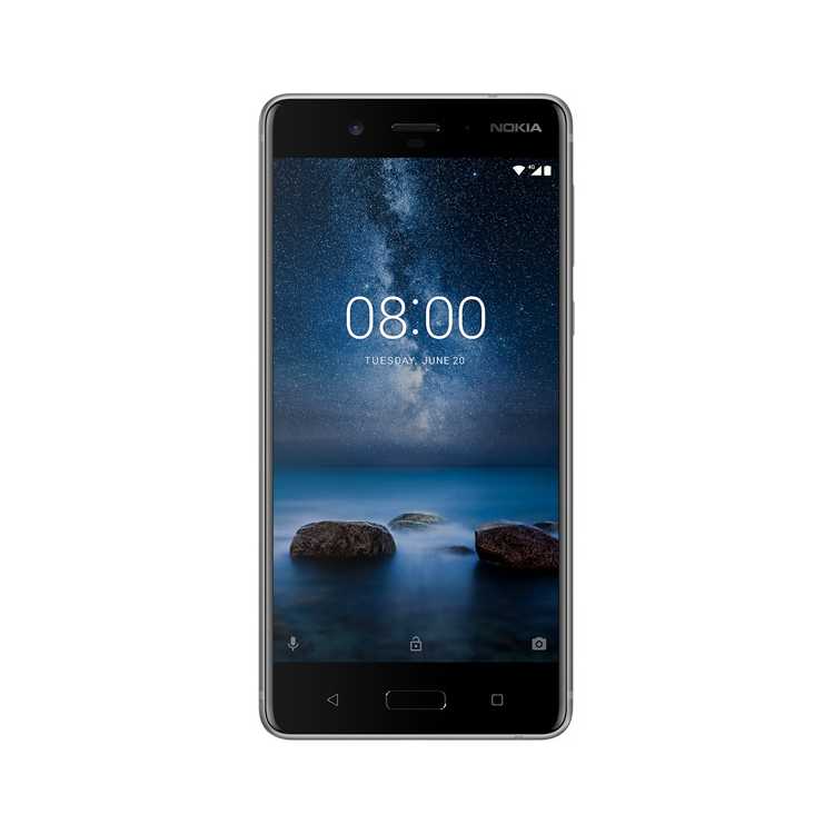 Nokia 8 + Подарок чехол Nokia 8 Leather Flip Cover