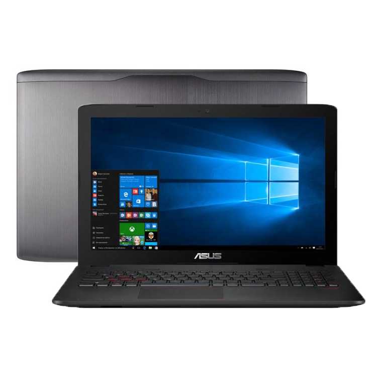 Asus ROG GL552VX-DM087T 15.6", Intel Core i5, 2300МГц, 8Гб RAM, DVD-RW, 1Тб, Wi-Fi, Windows 10 Домашняя, Bluetooth