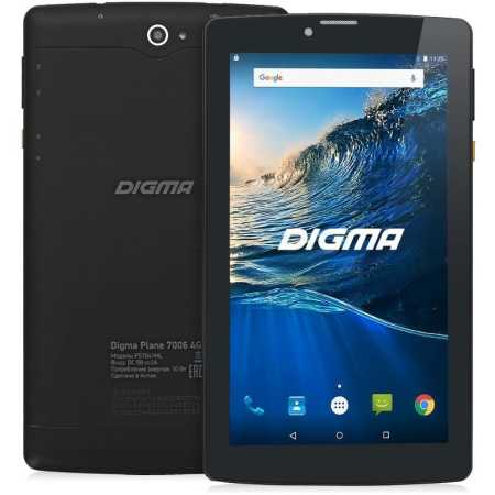 Digma Plane 7006 Wi-Fi и 3G/ LTE, Черный, Wi-Fi, 8Гб