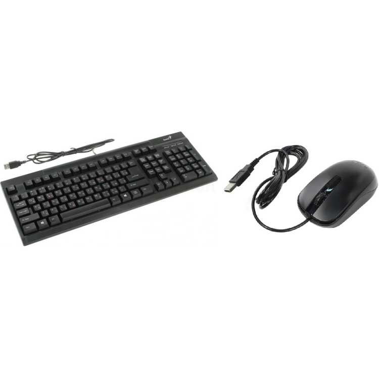 Genius KM-125 Клавиатура и мышь USB, Combo KB-125 + DX-120