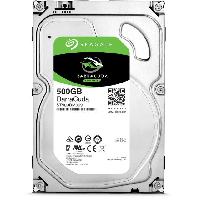 

Seagate ST500DM009 Barracuda 500Гб, 3.5" HDD