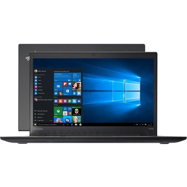 

Lenovo ThinkPad T470s 14", Intel Core i5, 2500МГц, 8Гб RAM, 256Гб, Черный, Windows 10 Pro