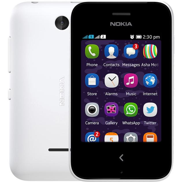 

Nokia Asha 230 Dual sim Белый