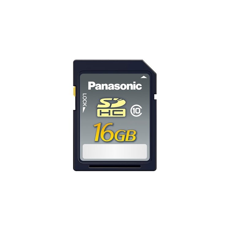 Panasonic SDHC 16GB 20MB/s, Class 10 RP-SDRB16GAK SDHC, 16Гб, Class 10