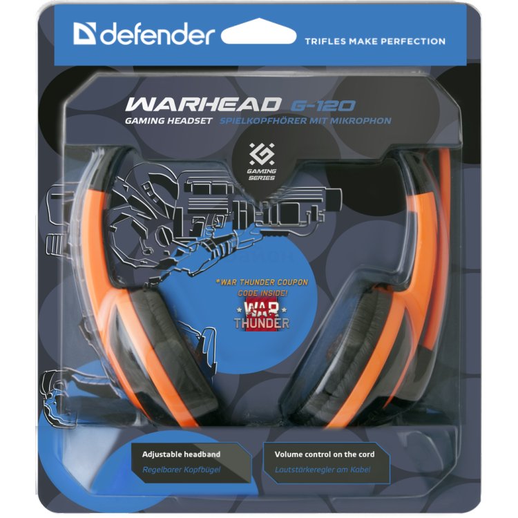 Defender Warhead G-120 /оранжевый