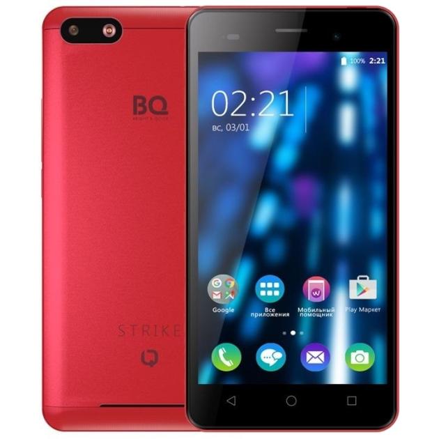 

BQ BQS-5020 Strike 8Гб, Красный, Dual SIM, 3G