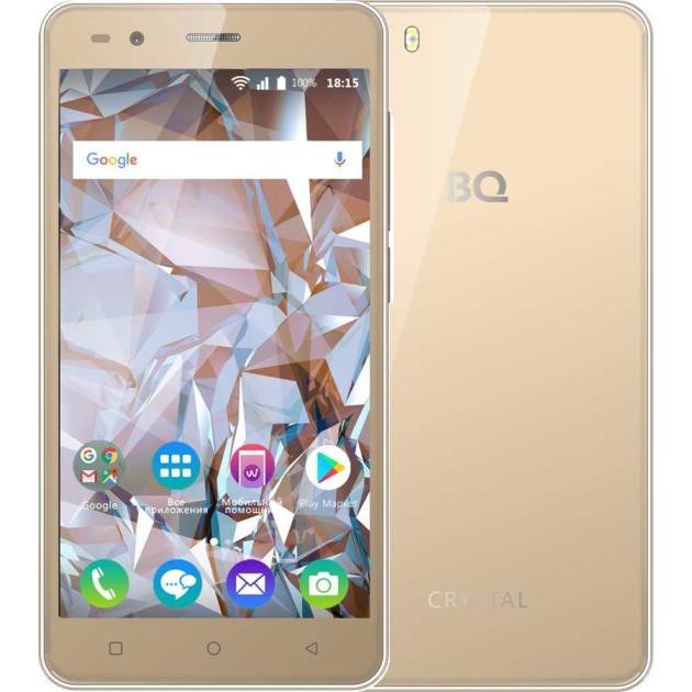 

BQ Mobile BQ-5054 Crystal Золотой