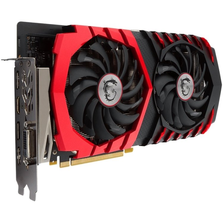 MSI GeForce GTX 1060 1594Mhz PCI-E 3.0 6144Mb 8100Mhz 192 bit DVI HDMI HDCP