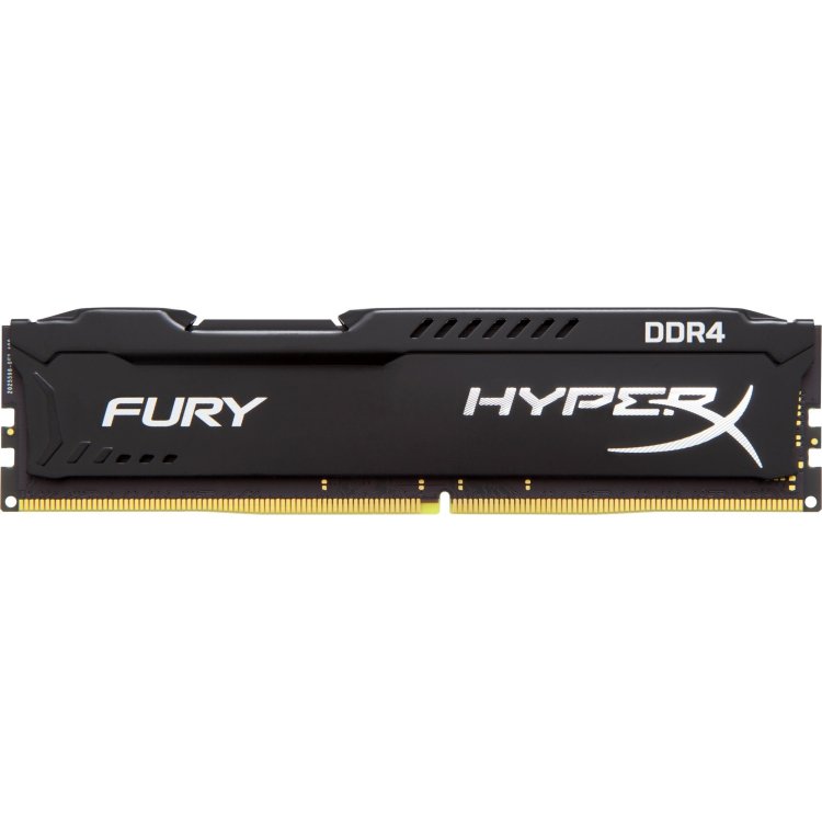 Kingston HyperX Fury HX426C16FB2/8 DDR3, 8Гб, PC3-21300, 2666, Черный