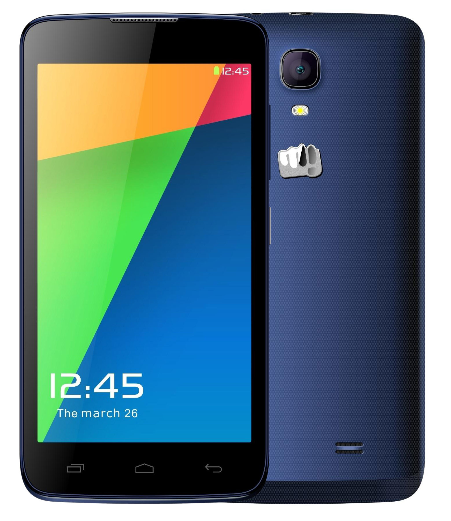 Смартфон Micromax Q383, цена телефона. Цвет синий