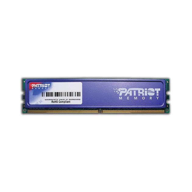 

Patriot Memory PSD22G80026 1, 2Гб, PC2-6400, 800МГц, DIMM
