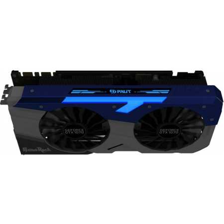 Palit GTX 1070 GameRock Premium Edition 8192Мб, GDDR5, 1670MHz , PCI-Ex16 3.0