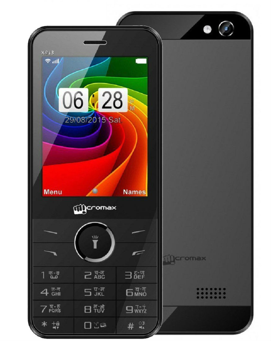 Мобильный телефон Micromax X913, цена. Цвет черный