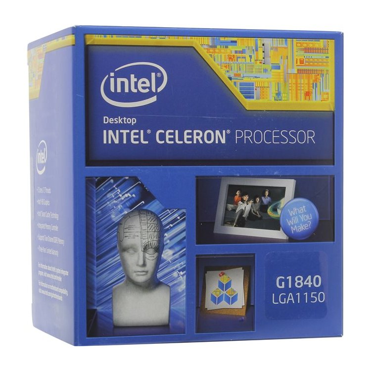 Intel Celeron G1840 Haswell 2800MHz, LGA1150, L3 2048Kb
