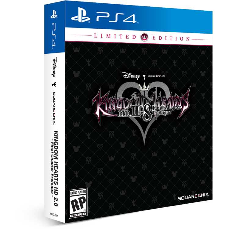 Kingdom Hearts HD 2.8: Final Chapter Prologue. Limited Edition