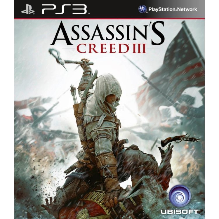 Assassin's Creed III Русский язык, Sony PlayStation 3, приключения, боевик