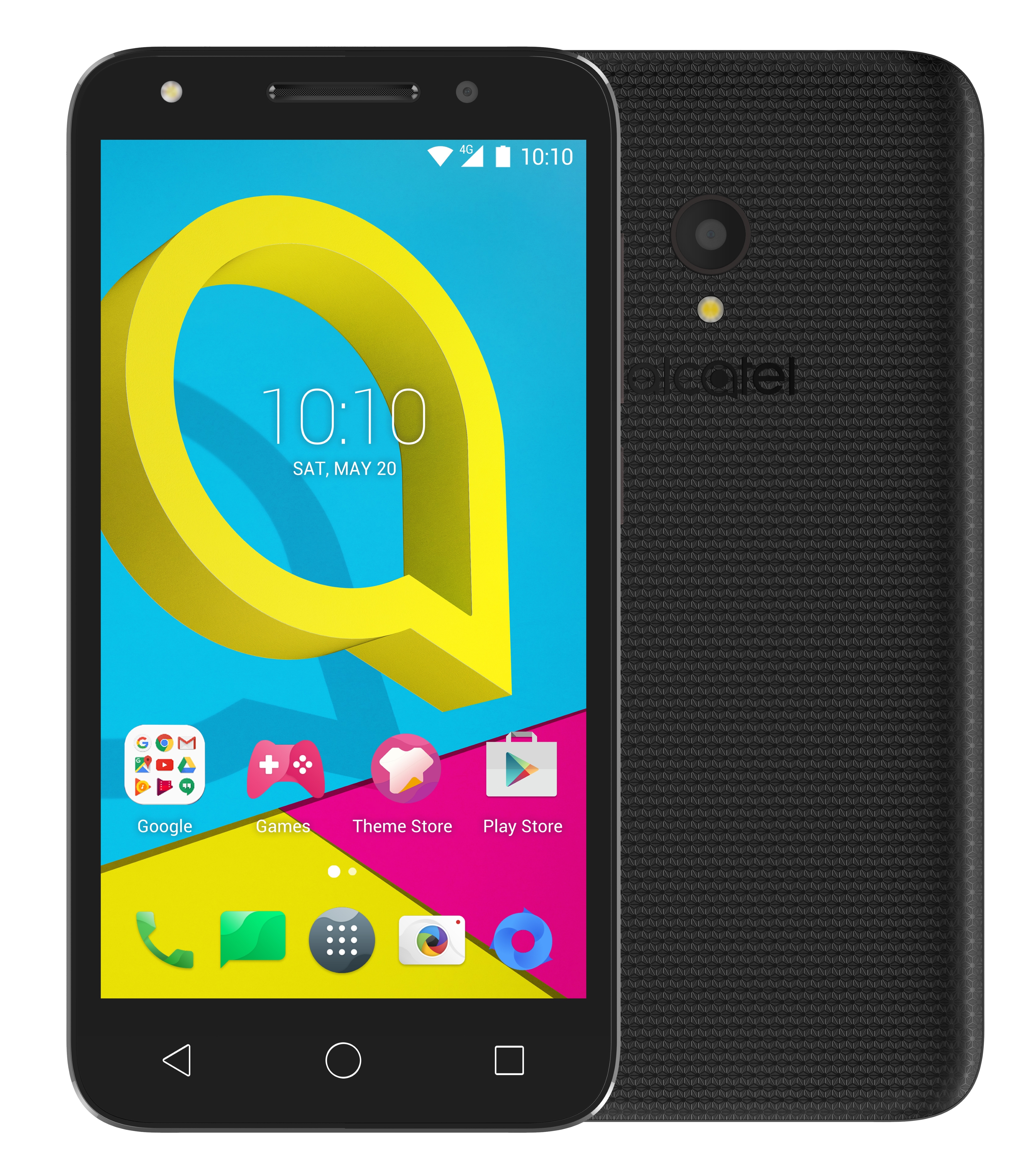 Смартфон Alcatel U5 5044D, цена телефона. Цвет темно-серый