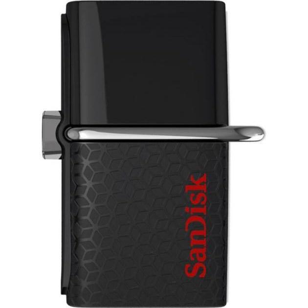 

SanDisk Ultra Dual 128Гб, Черный, пластик, USB 3.0/microUSB