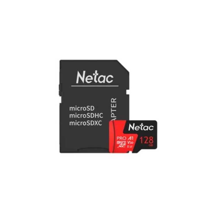 Netac MicroSDHC Memory Card P500 Extreme Pro 128GB