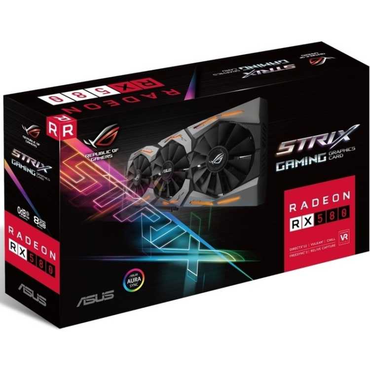 Asus AMD Radeon Rog Strix RX 580 8G Gaming