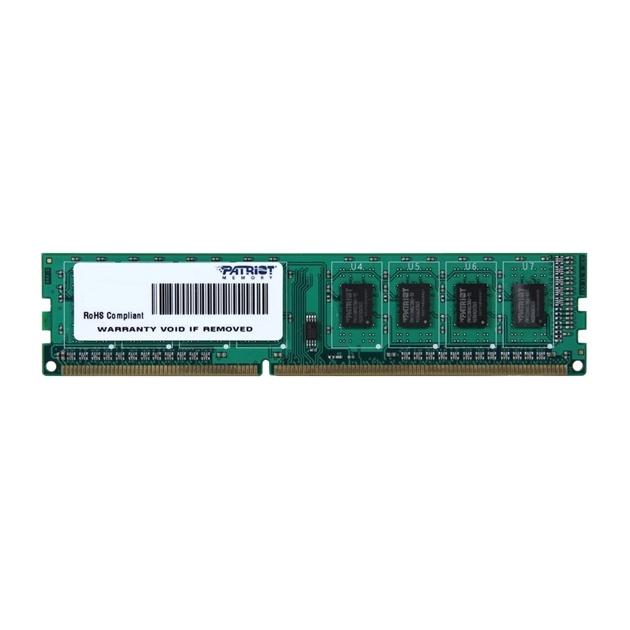 

Patriot Signature PSD34G DDR3, 1, 4Гб, PC-12800, PC3-12800, 1600МГц, DIMM