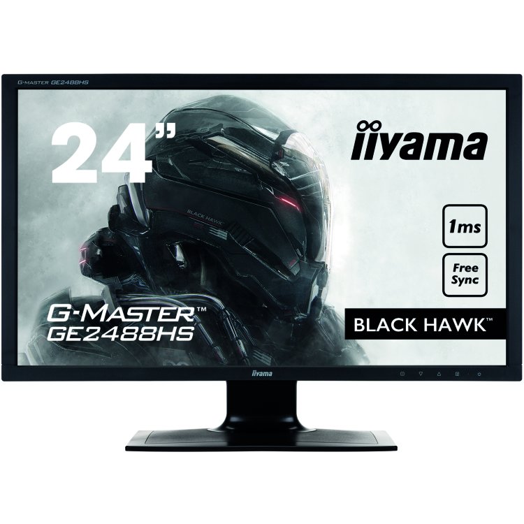 Iiyama GE2488HS-B2 24", TFT TN, 1920x1080, Full HD, HDMI, DVI