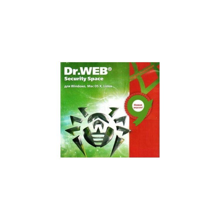 Dr.Web Security Space, КЗ Электронная версия, 3, +3 месяца в подарок