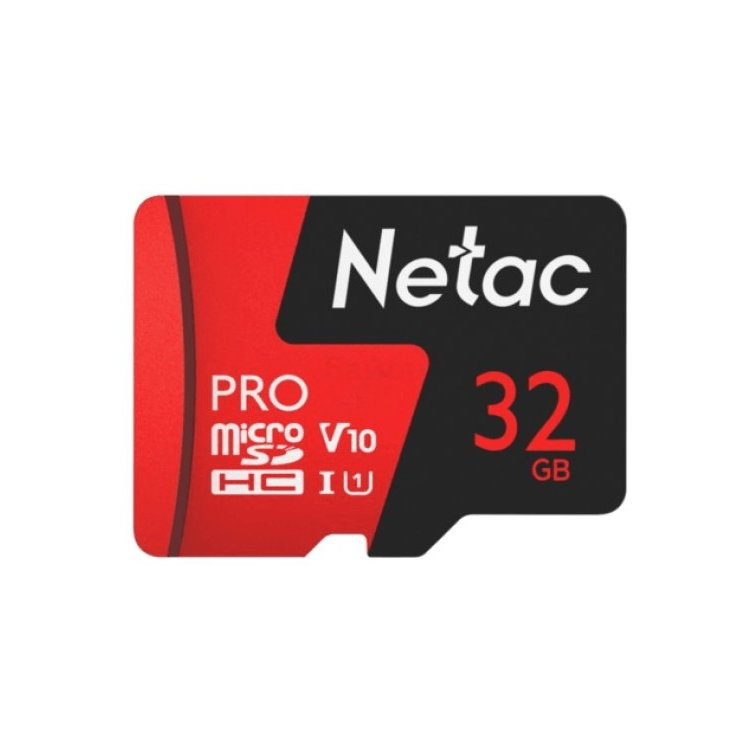 Netac MicroSDHC Memory Card P500 Extreme Pro 32GB w/ad