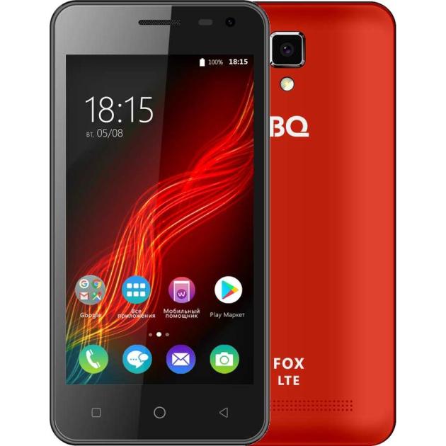 

BQ 4500L Fox LTE Красный
