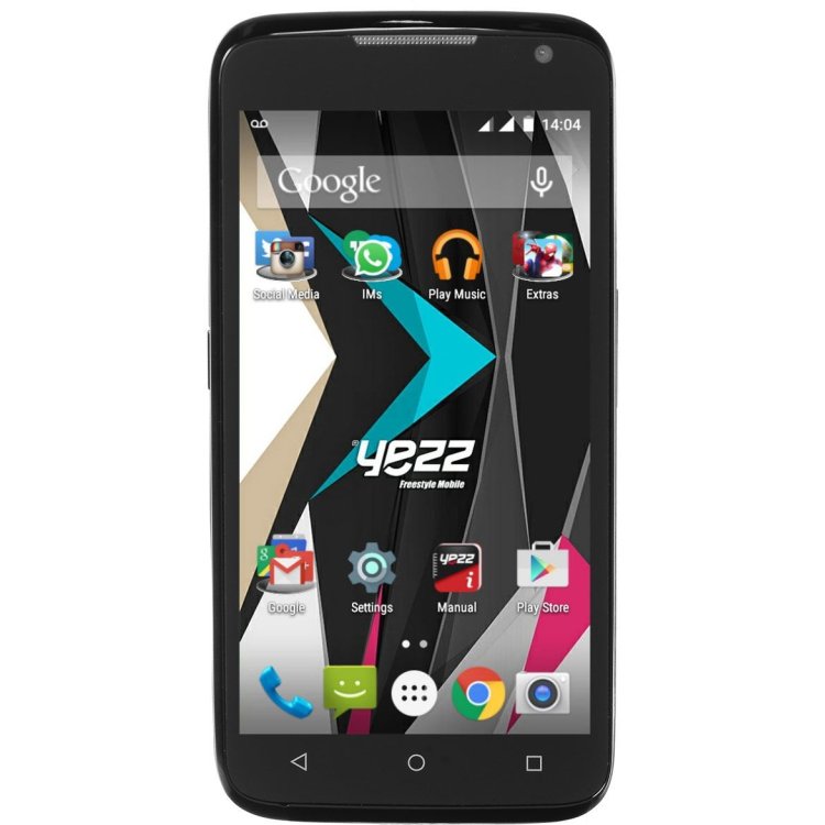 Yezz Andy 4.5EL LTE 8Гб, Dual SIM, 4G (LTE), 3G