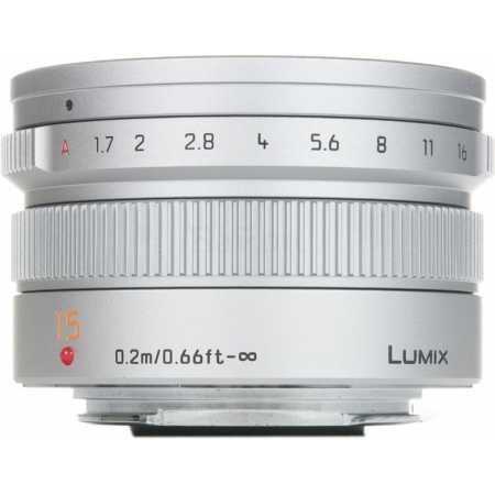 Panasonic Lumix H-X015E Leica DG Summilux 15 мм F/1.7 ASPH. Широкоугольный, Micro 4/3