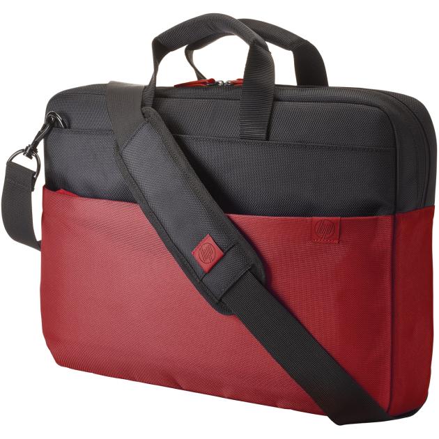 

HP Duotone BriefCase EURO Красный, Неопрен