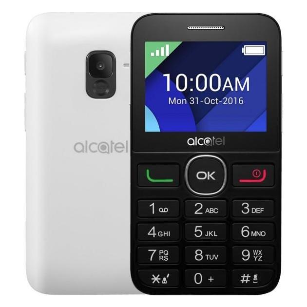 

Alcatel 2008G Белый/Черный
