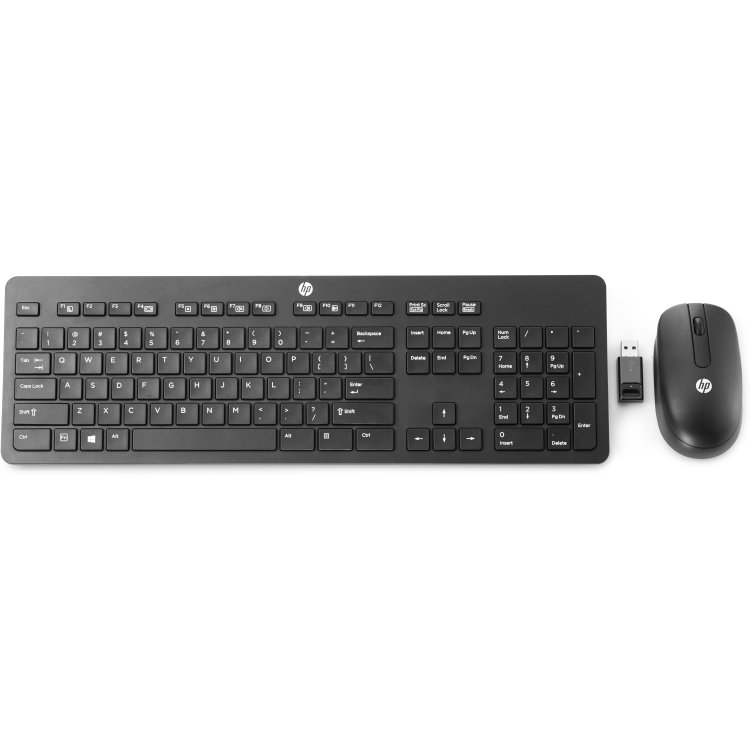 HP Slim Wireless Keyboard+Mouse BLANK USB
