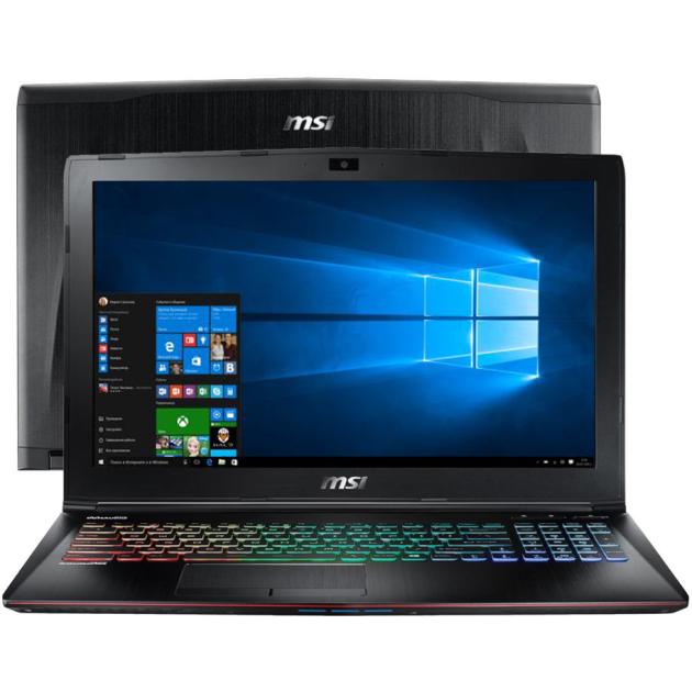 

MSI GE62 7RE-033RU Apache Pro 15.6", Intel Core i7, 2800МГц, 8Гб RAM, DVD-RW, 1128Гб, Черный, Windows 10 Домашняя