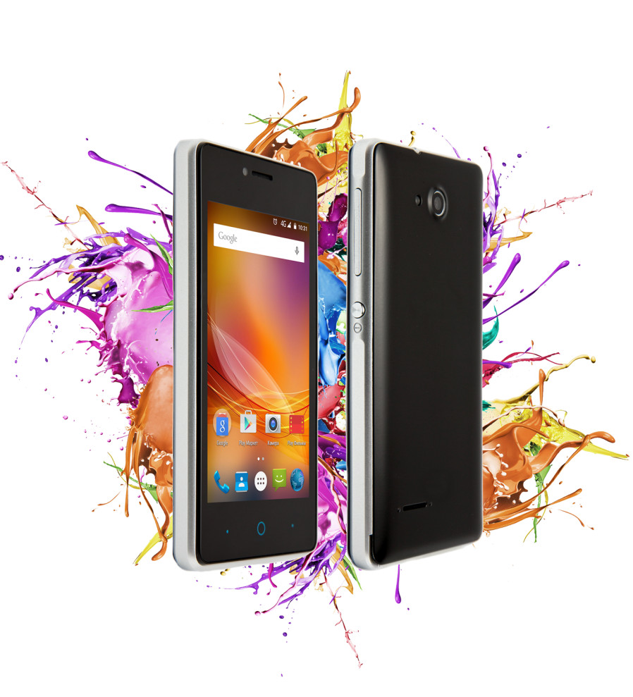 Смартфон ZTE Blade AF5 4Гб, Dual SIM, 3G, цена телефона. Цвет черный